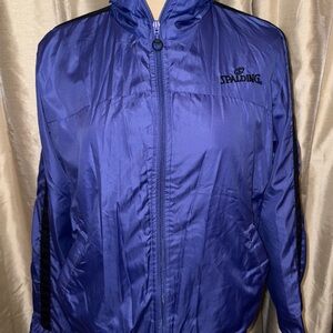 Spalding Women's Purple Bomber Jacket